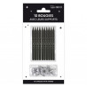 BOUGIES SUPPORTS NOIR