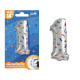 BALLON METALLIQUE CHIFFRE 1