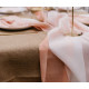 CH.TABLE MOUSSELINE ROSE 5M