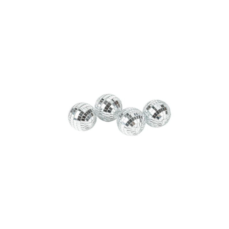 4 SUPPORTS M.PLACES BOULES A FACETTE
