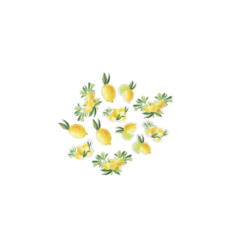 12 CONFETTIS CITRON