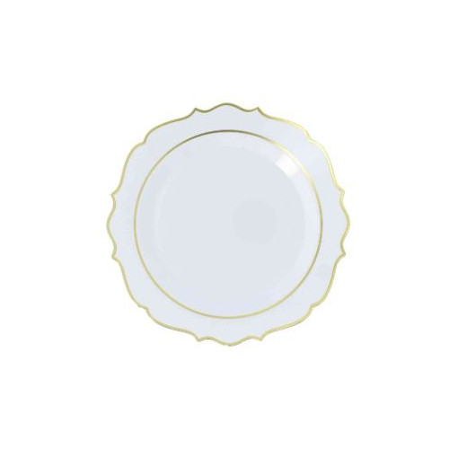 6 PETITES ASSIETTES RAFFINE - REUTILISABLE