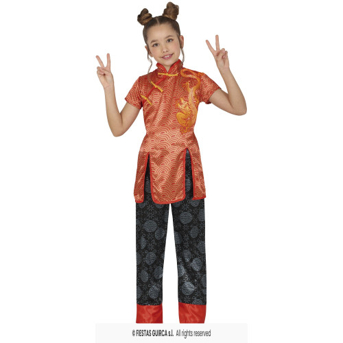 COSTUME CHINOISE 10/12 ANS