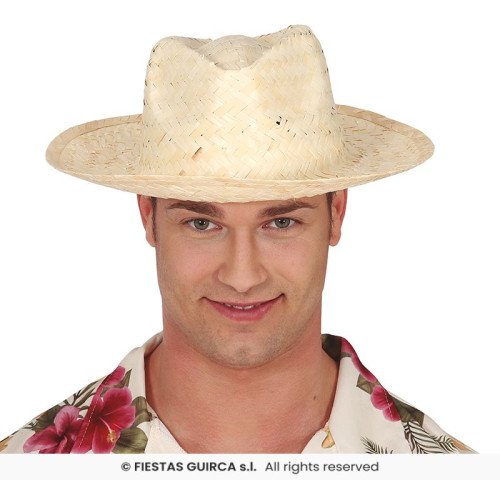 CHAPEAU PAILLE NATURELLE