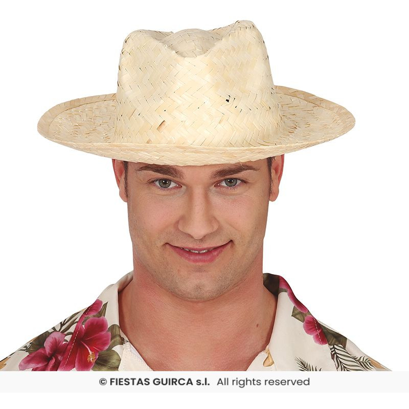 CHAPEAU PAILLE NATURELLE