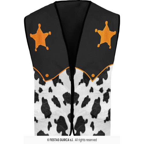 GILET DE COWBOY SHERIFF ADULTE
