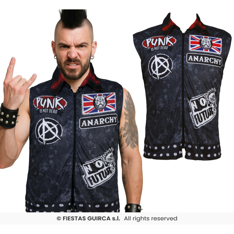 GILET PUNK L