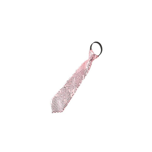 CRAVATE SEQUIN ROSE