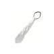 CRAVATE SEQUIN ARGENT