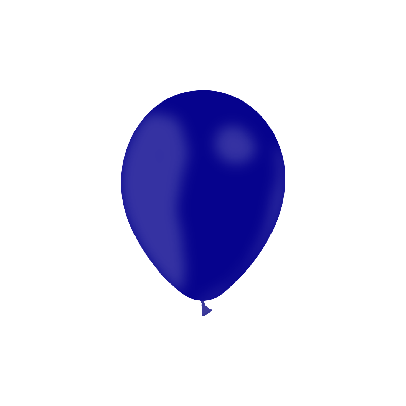 SAC 100 BALLONS BLEU MARINE