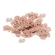 CONFETTIS METAL "60" ROSE GOLD