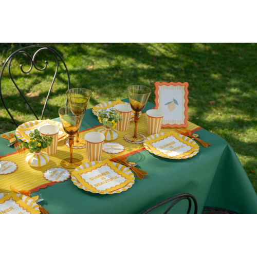 NAPPE RAINBOW VERT FONCE 10 M