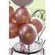 6 BALLONS J.ANNIV ROSE GOLD