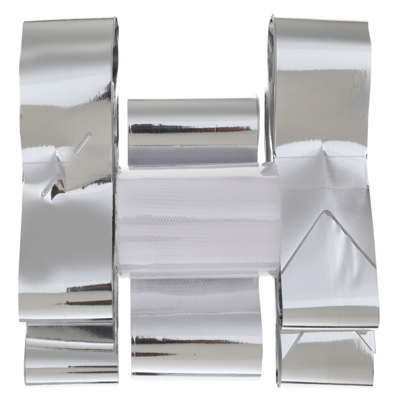 KIT MARIAGE METAL ARGENT