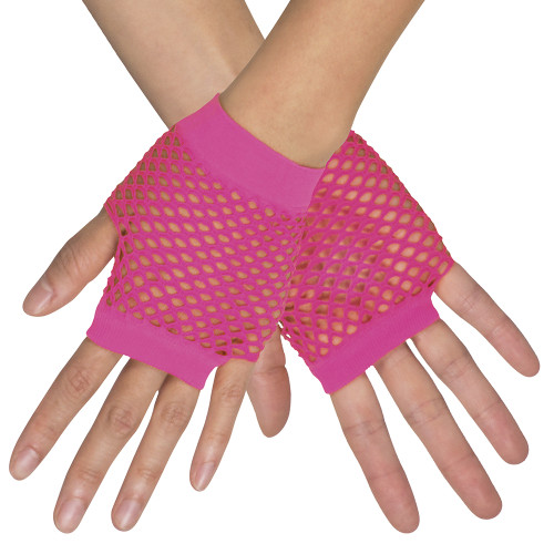 GANTS RESILLE ROSE FLUO
