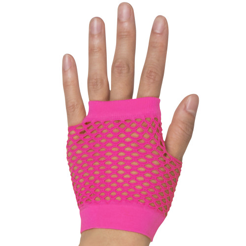 GANTS RESILLE ROSE FLUO