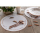 10 CONFETTIS J.ANNIVERSAIRE ROSE GOLD