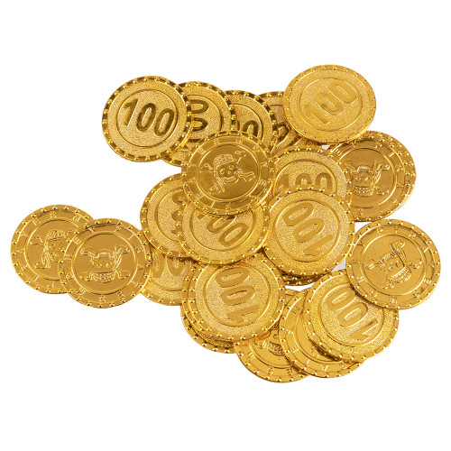 24 PIECES DE MONNAIE PIRATE