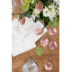 20 SERVIETTES JA ROSE GOLD