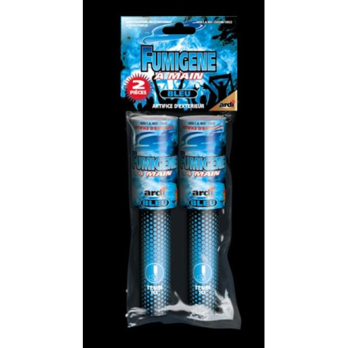 FUMIGENE A MAIN BLEU