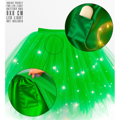 TUTU VERT FLUO