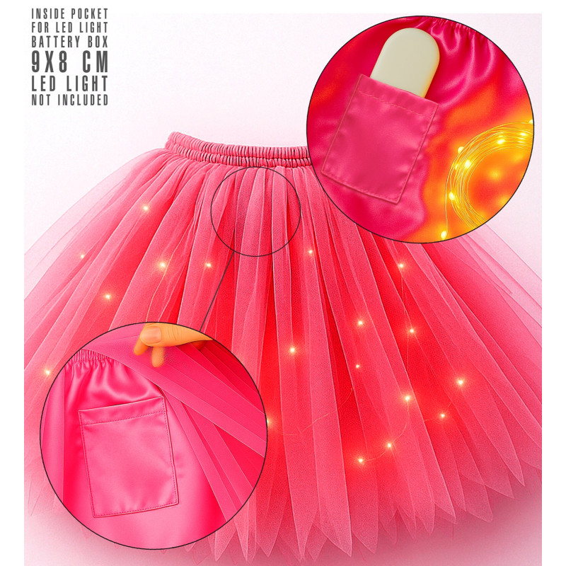 TUTU ROSE FLUO