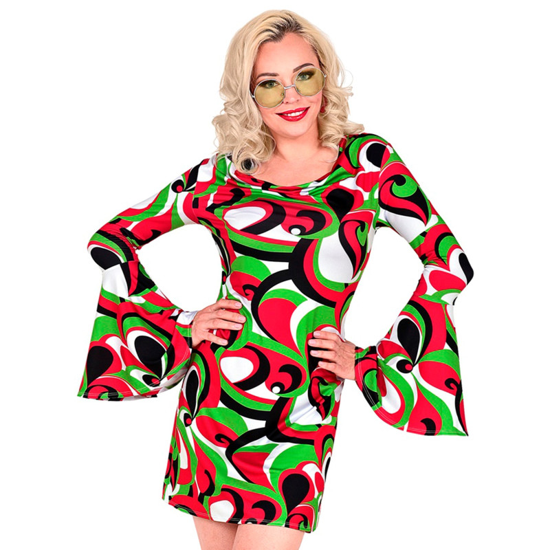 ROBE STYLE GROOVY 70'S XXL