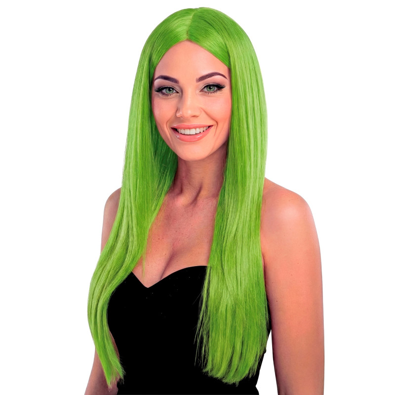 PERRUQUE VERTE GLAMOUR