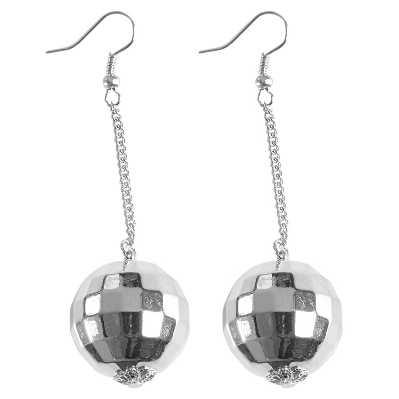 BOUCLES OREILLES FACETTES