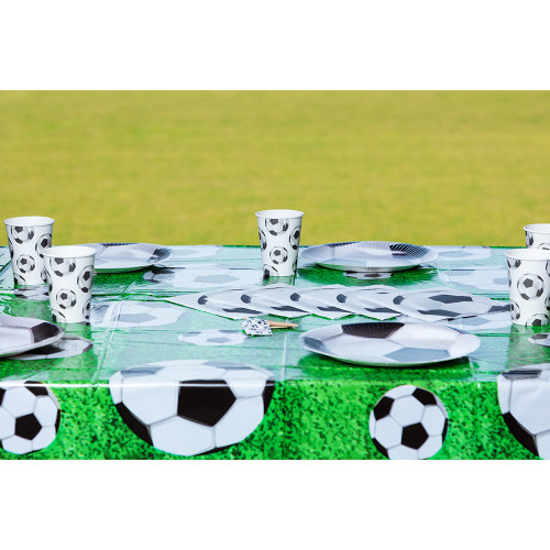 10 ASSIETTES FOOTBALL 23CM