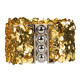 CEINTURE PAILLETTES OR