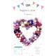 SUPPORT BALLONS D150CM COEUR