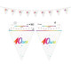 GUIRL FANION 40ANS .METAL MULTICOLORE