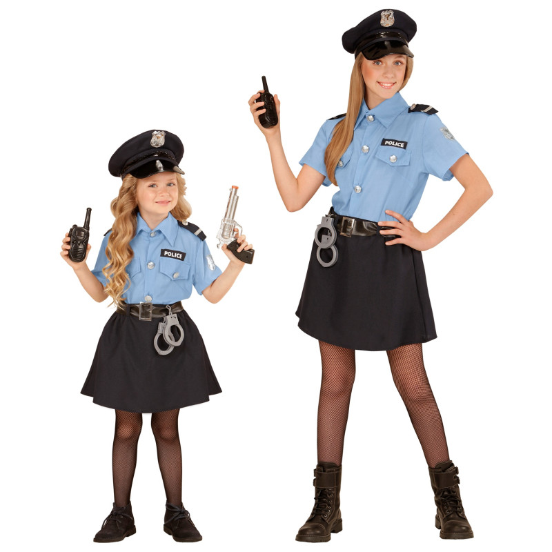 FILLE POLICIER 140CM
