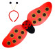 SET COCCINELLE  ADULTE