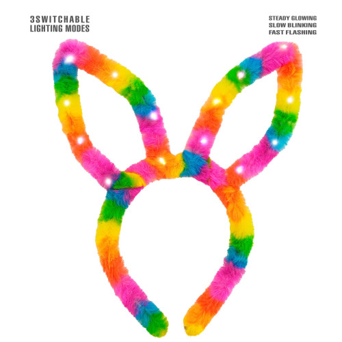 OREILLES DE LAPIN ARC EN CIEL