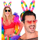 OREILLES DE LAPIN ARC EN CIEL