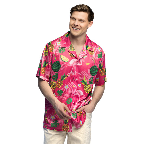 CHEMISE SUMMER FLAMINGO (XXL)