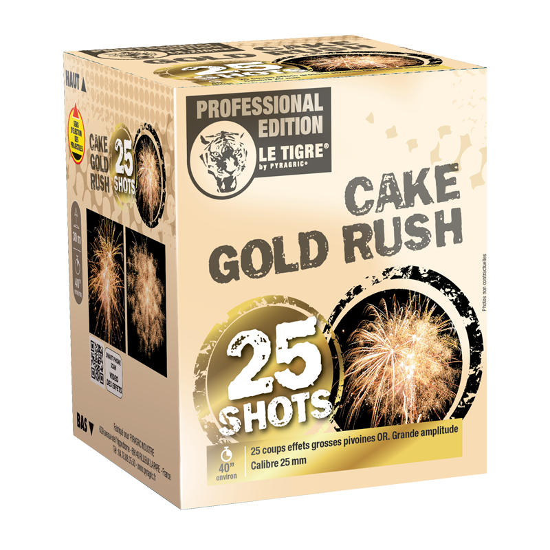 COMPACT CAKE 255 GOLD RUSH
