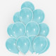 SACHET 20 BALLONS BLEU PERLE