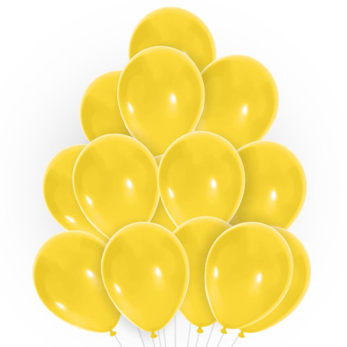 SACHET 20 BALLONS JAUNE CITRON