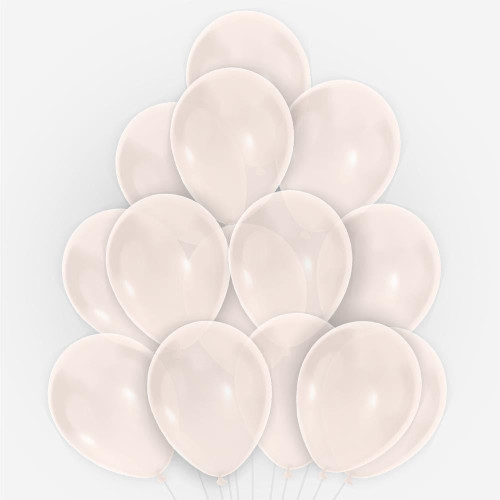 SACHET 20 BALLONS BLANC NACRE