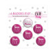 BADGES 6PCS EVJF PARTY