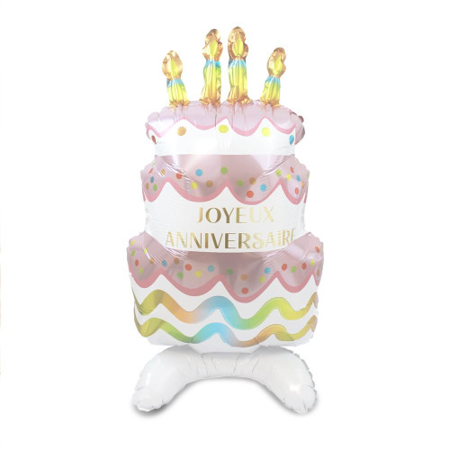BALLON TOTEM GATEAU ANNIVERSAIRE