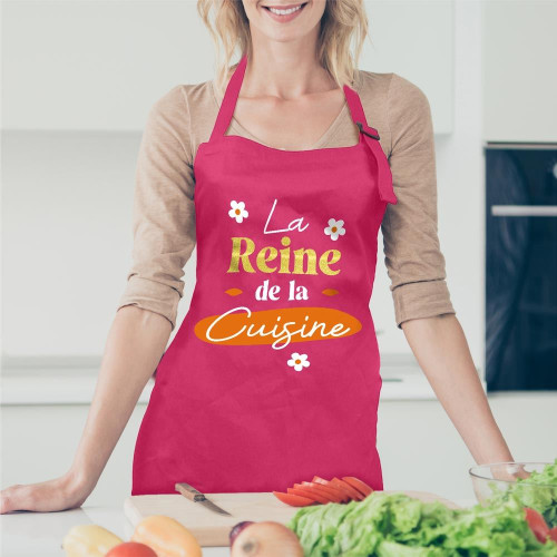 TABLIER "REINE DE LA CUISINE"