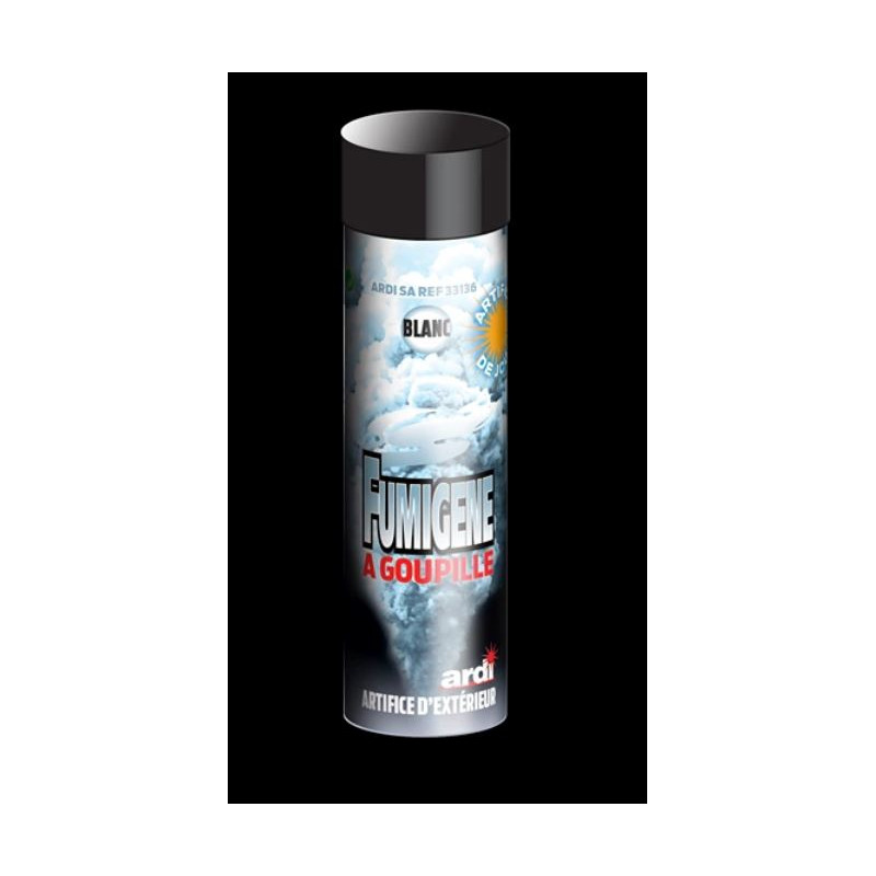 FUMIGENE A GOUPILLE 1MN BLANC