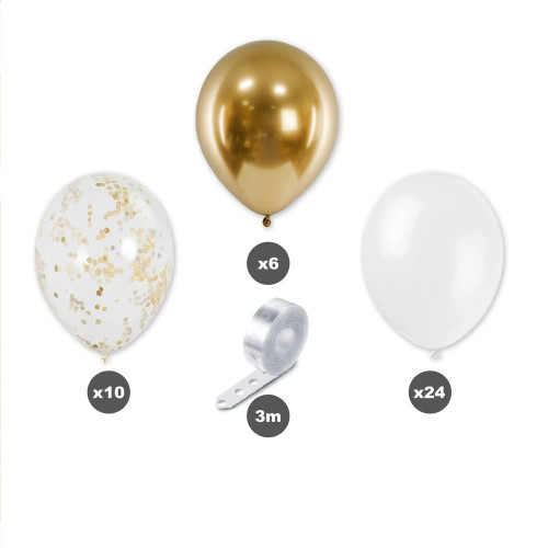 KIT ARCHE A BALLONS DORE
