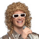 PERRUQUE SINGER AVEC LUNETTES
