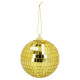 SET 6 BOULES DISCO OR 8CM