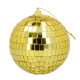 SET 6 BOULES DISCO OR 8CM